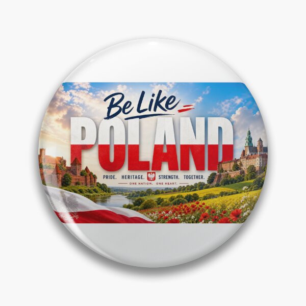 Item preview, Be Like Poland designed and sold by ArtCraftLab.