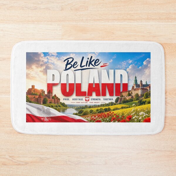 Item preview, Be Like Poland designed and sold by ArtCraftLab.