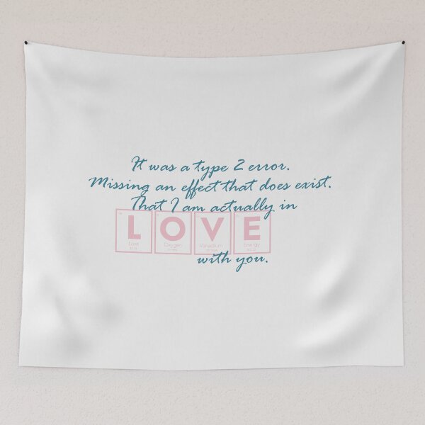 Item preview, It was a type 2 error... | the love hypothesis designed and sold by Pinu92.