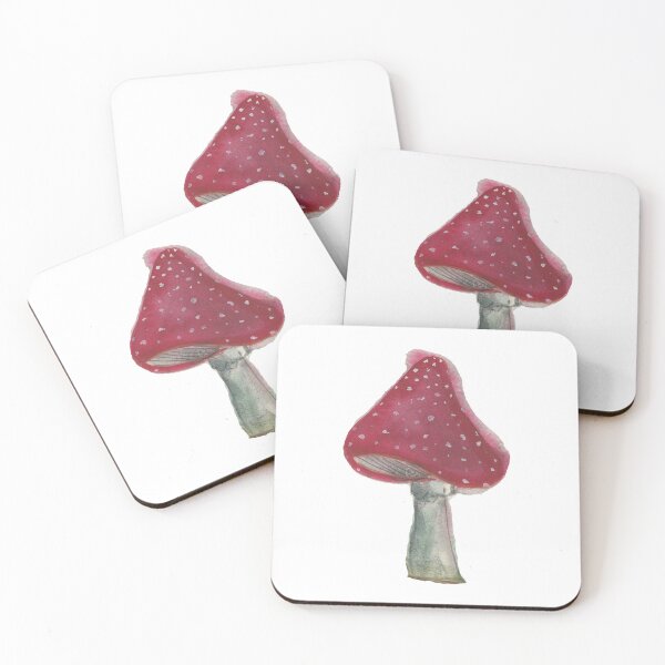 Item preview, Fairy Tale Toadstool Watercolor Art designed and sold by FaireWaveArt.