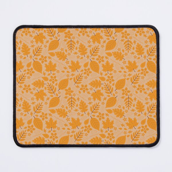 Item preview, Autumn Leaves and Flowers Pattern - Yellow designed and sold by miawgigi.