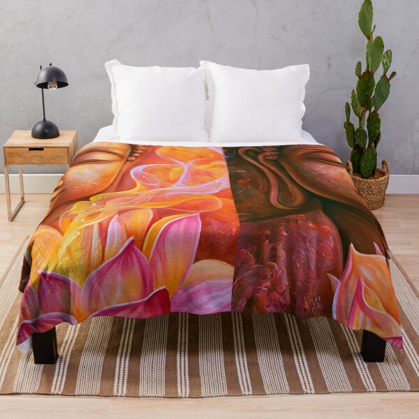 Item preview, Gautama Buddha Head Lotus Flowers designed and sold by Instant Printing.