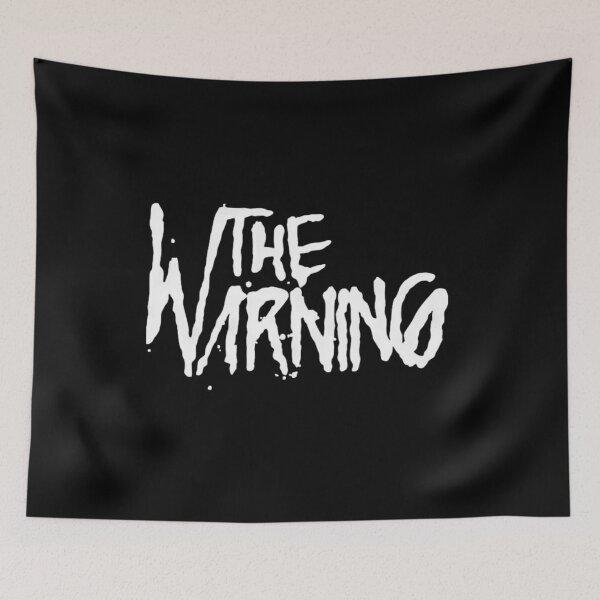 Item preview, The Warning – Band Logo designed and sold by WallHelloStore.