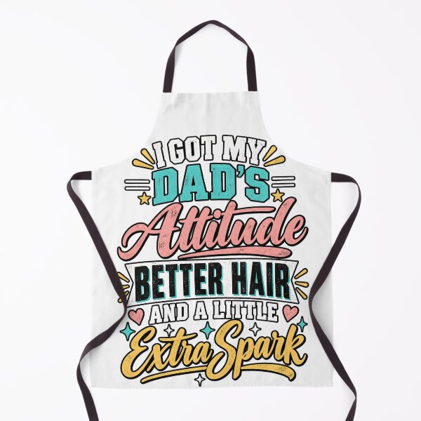 Item preview, I Got My Dad’s Attitude Funny Daughter Graphic Tee designed and sold by DesignArtist.ia.