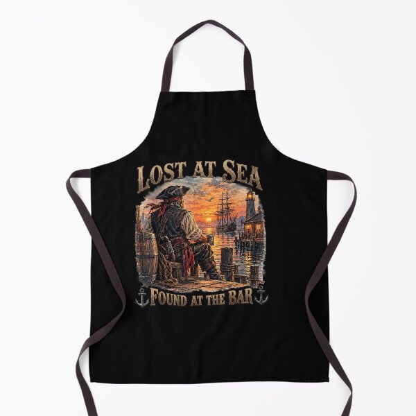 Item preview, Lost At Sea Found At The Bar Funny Cruise Sarcastic Humor  designed and sold by Juansustait.