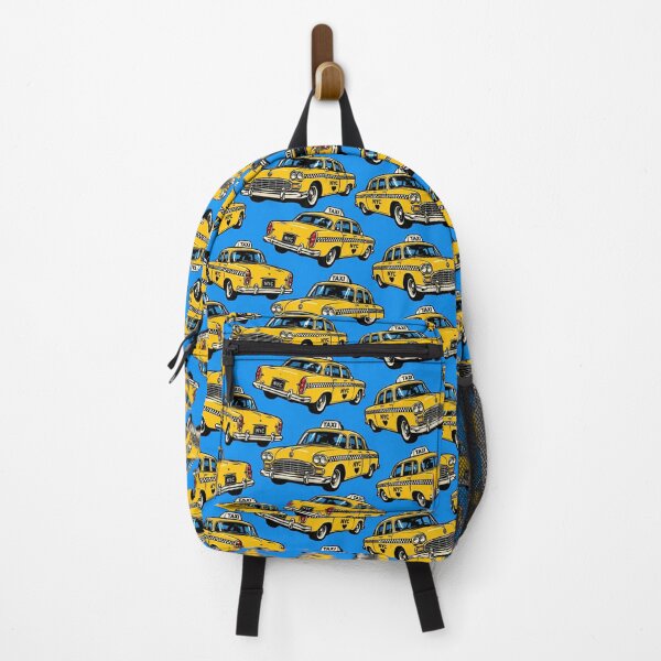 Item preview, NYC Yellow Taxi Pattern | New York City Cab Retro Pop Art Print designed and sold by TheStephanieRome.