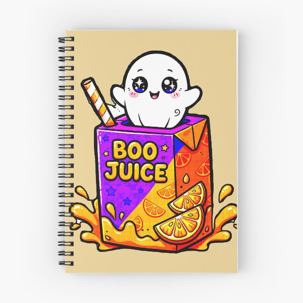 Item preview, Boo Juice Ghost Cute - Kawaii Halloween Ghost Juice Box designed and sold by AstronautMerch.