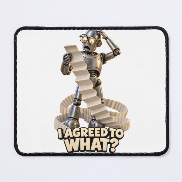 Item preview, I Agreed To What Robot Contract designed and sold by TrendTribeTP.