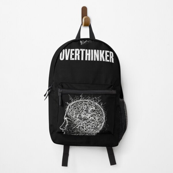 Item preview, Overthinker – Chaotic Mind Dark Aesthetic Design designed and sold by OddySpud.apparel.