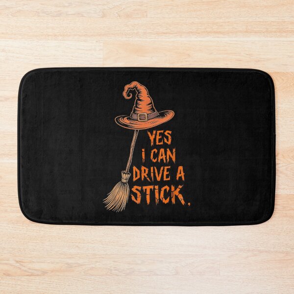 Item preview, Yes I Can Drive A Stick Halloween  designed and sold by Daisy Grimes.