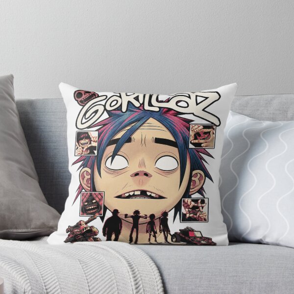 Item preview, Gorillaz 2D Comic Collage - Classic Band Art designed and sold by UrbanLayers.