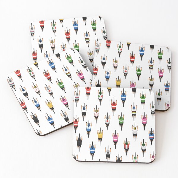Item preview, Peloton from above designed and sold by RennradKunst.