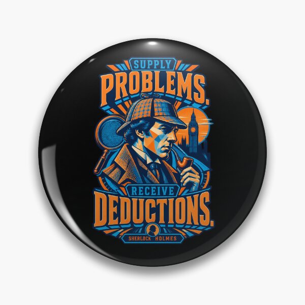 Item preview, Sherlock Holmes: Supply Problems, Receive Deductions designed and sold by Fenay Designs.