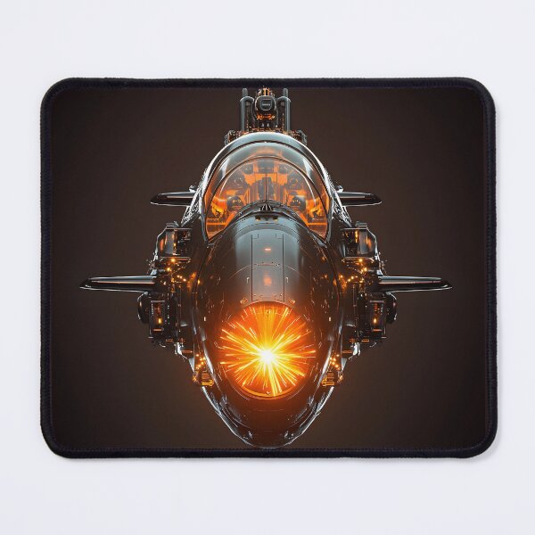 Item preview, Retro Submarine, 3d Render, Warm Amber And designed and sold by Checho30.