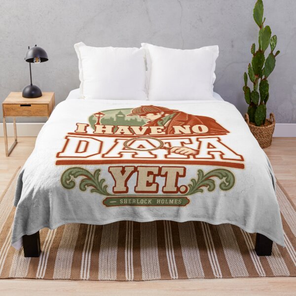 Item preview, Sherlock Holmes: I Have No Data Yet designed and sold by Fenay Designs.