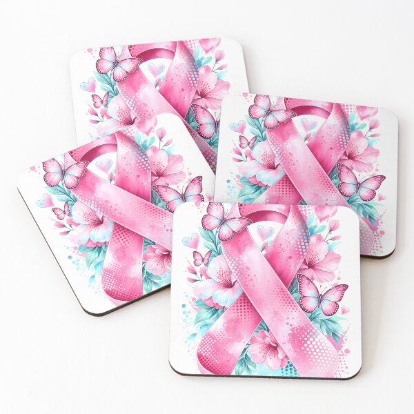 Item preview, Watercolor Pink Ribbon Butterfly Hope designed and sold by Artistikastore.