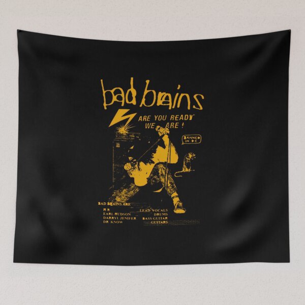 Item preview, Bad Brains – Vintage Edition designed and sold by WallHelloStore.