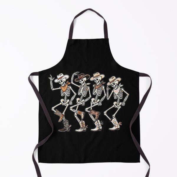 Item preview, Dancing Skeleton Cowboys Western Country Rodeo Halloween designed and sold by Daisy Grimes.