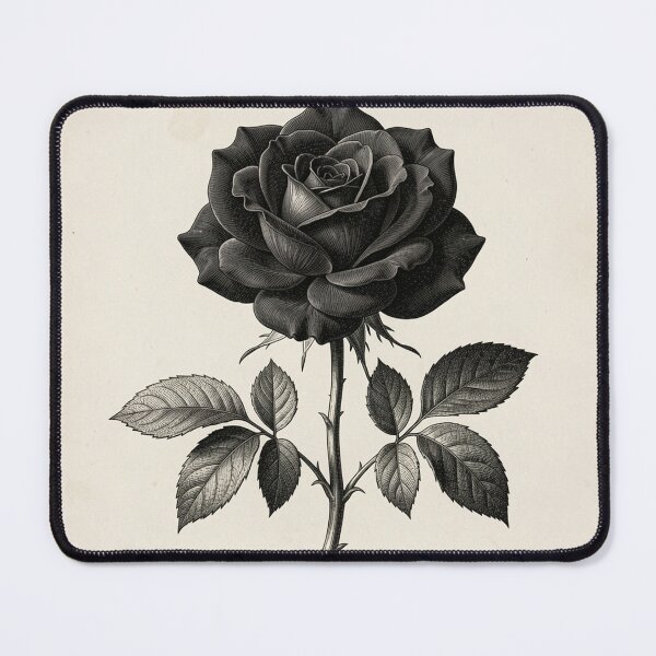 Artikelvorschau, Dark Botanical - Black Rose entworfen und verkauft von Shadow Charm.