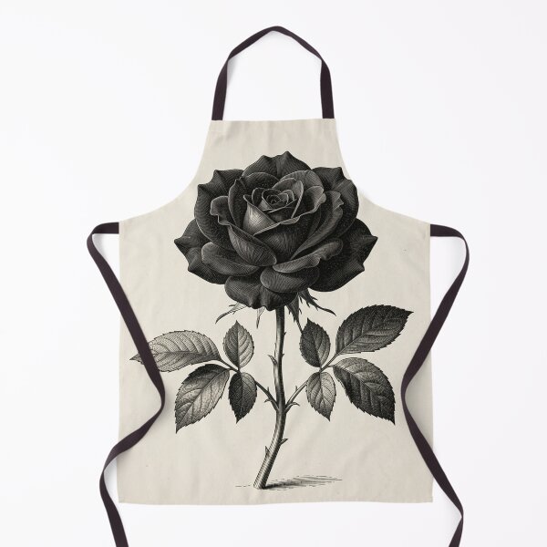 Item preview, Dark Botanical - Black Rose designed and sold by Shadow Charm.