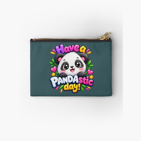 Item preview, Have a Pandastic Day Cute Kawaii Typography Art designed and sold by ShivCraftStudio.