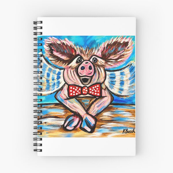 Item preview, When pigs fly  designed and sold by Soulfeast-Art by Kathleen Busch .