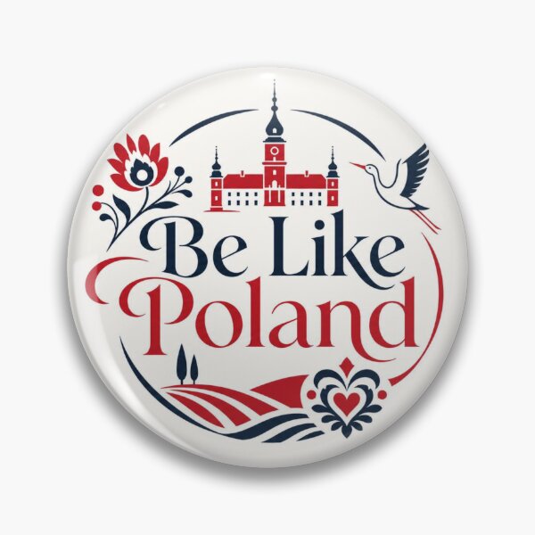 Item preview, Be Like Poland designed and sold by ArtCraftLab.