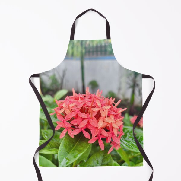 Item preview, Virbant Red Ixora Coccinea Blossoms designed and sold by lucatjang.