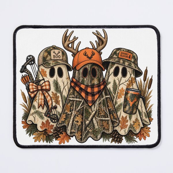 Item preview, Retro Ghost Camo Hunting Halloween designed and sold by Thedondom.