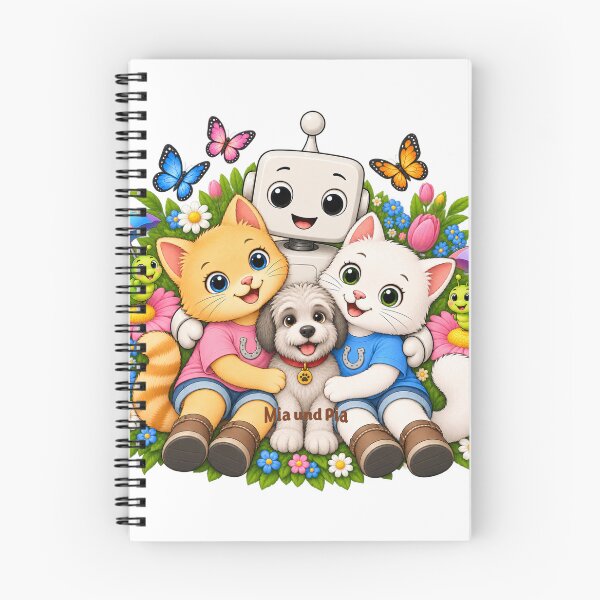 Item preview, From the book series "Mia and Pia - Coloring Fun Meets Cat Knowledge - Adventures to Color, Learn and Marvel At". designed and sold by WasserSonneWind.