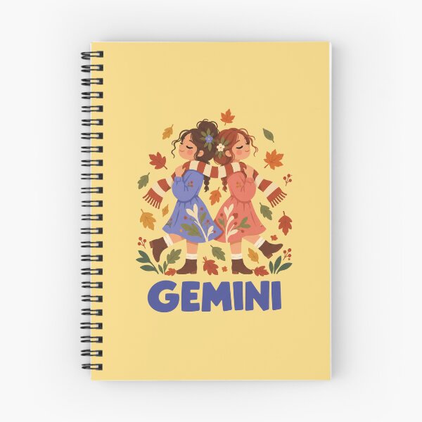 Artikelvorschau, Zodiac Sign Pastel Folk Art | Astrology Birthday Gift | Cute Horoscope Design - Gemini entworfen und verkauft von Backsay.