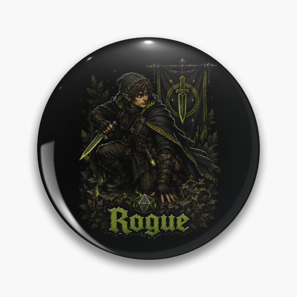 Item preview, Rogue RPG class designed and sold by Boardgameo.