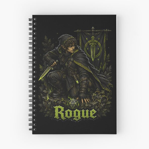 Item preview, Rogue RPG class designed and sold by Boardgameo.