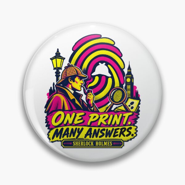 Item preview, Sherlock Holmes: One Print, Many Answers designed and sold by Fenay Designs.