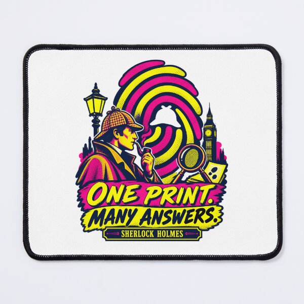 Item preview, Sherlock Holmes: One Print, Many Answers designed and sold by Fenay Designs.