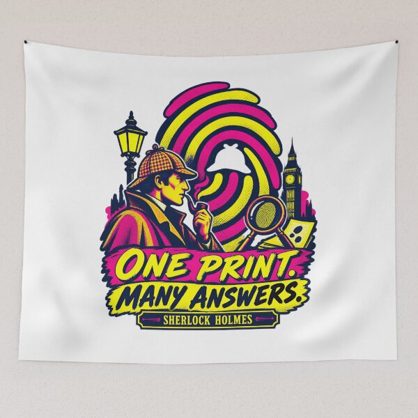 Item preview, Sherlock Holmes: One Print, Many Answers designed and sold by Fenay Designs.