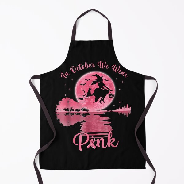 Item preview, in October We Wear Pink Witch Breast Cancer Halloween  designed and sold by Daisy Grimes.
