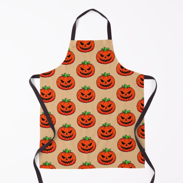 Item preview, Scary Halloween Pumpkin - Evil Orange Jack O' Lantern designed and sold by AstronautMerch.