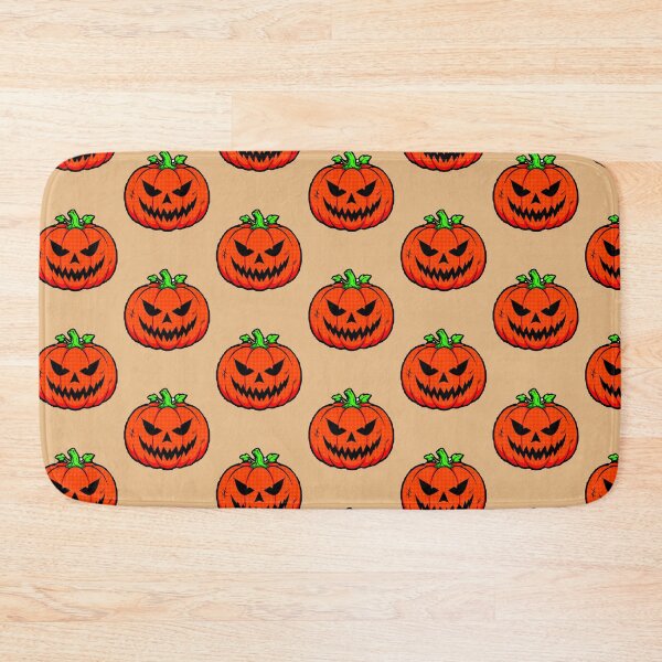 Item preview, Scary Halloween Pumpkin - Evil Orange Jack O' Lantern designed and sold by AstronautMerch.