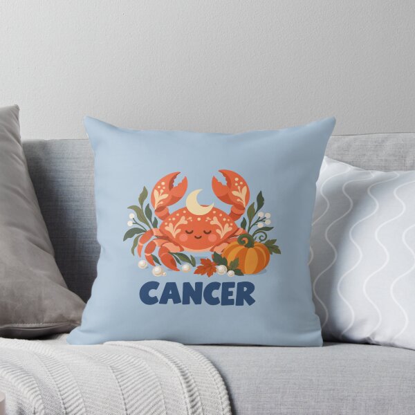 Item preview, Zodiac Sign Pastel Folk Art | Astrology Birthday Gift | Cute Horoscope Design - Cancer designed and sold by Backsay.