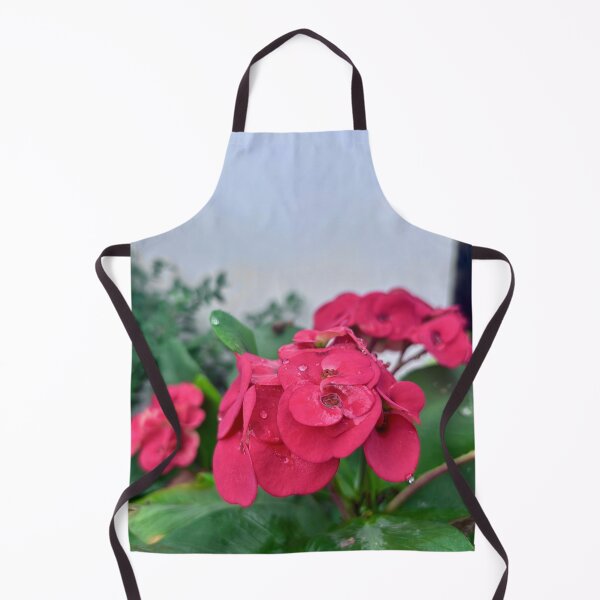 Item preview, Red Crown Of Thorns Flowers designed and sold by lucatjang.