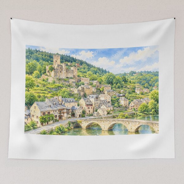 Item preview, Château de Belcastel designed and sold by HOMETOWN86.