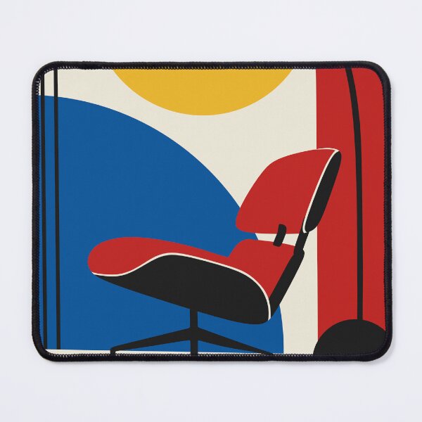 Item preview, Mid Century Modern Chair Print, Bauhaus Art, Reading Corner Print, Retro Interior Art, Modernist Home Decor, Geometric Art Print designed and sold by Studio pod Burom.