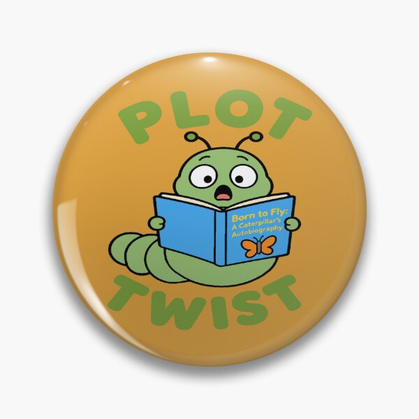 Item preview, Plot Twist - Surprised Caterpillar designed and sold by Regal Rev.