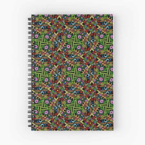 Item preview, Abstract Tribal Geometric Graffiti Mandala Pattern designed and sold by FioreDiCiliegio.