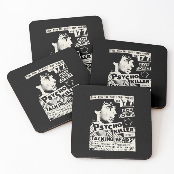Item preview, Psycho Killer Talking Heads designed and sold by WallHelloStore.