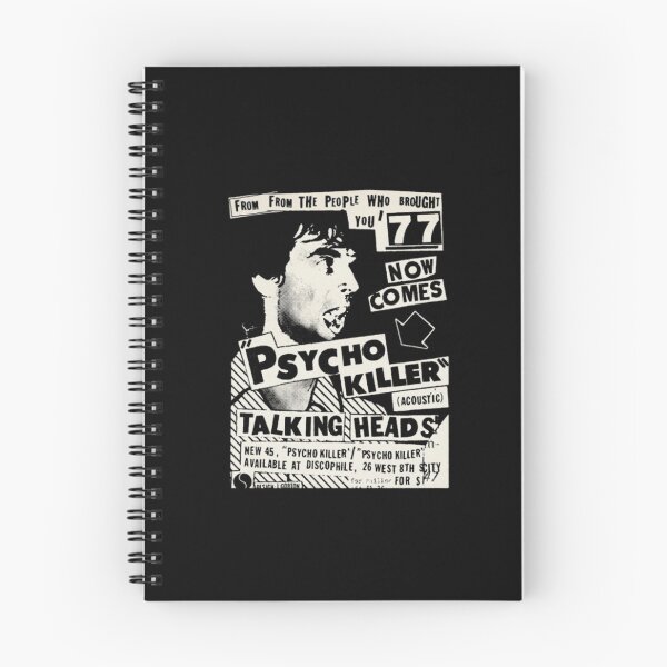 Item preview, Psycho Killer Talking Heads designed and sold by WallHelloStore.