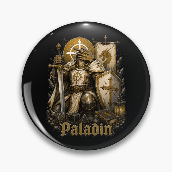 Item preview, Paladin RPG class designed and sold by Boardgameo.