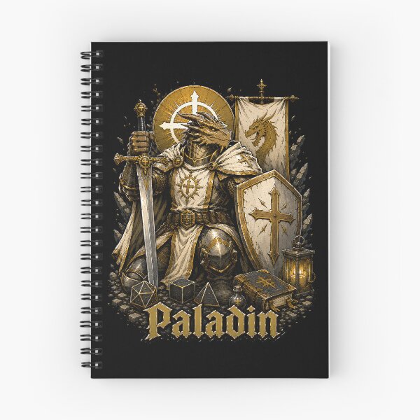 Item preview, Paladin RPG class designed and sold by Boardgameo.