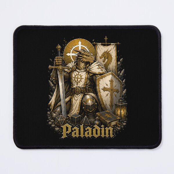 Item preview, Paladin RPG class designed and sold by Boardgameo.